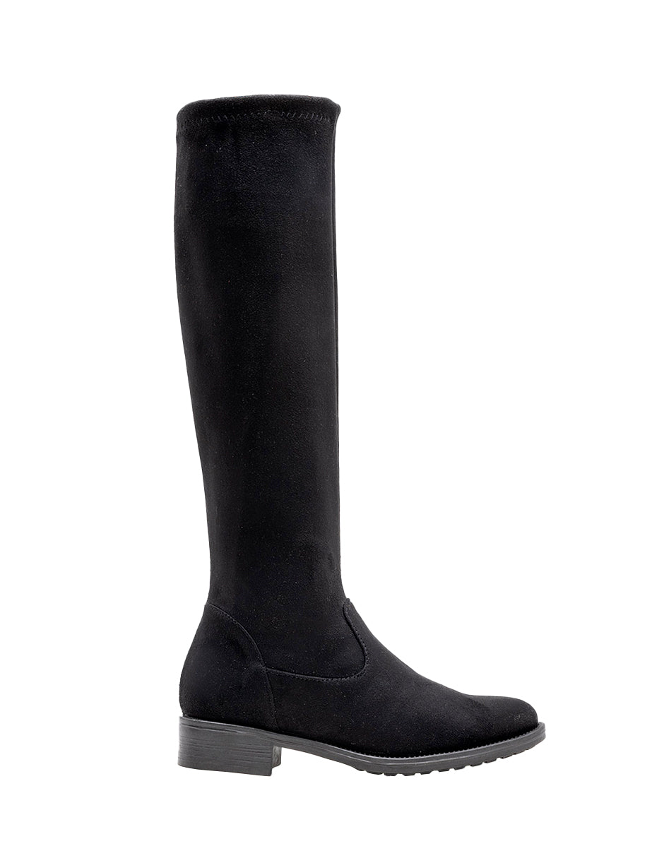 Botas altas Exterior Textil Color Negro Para Mujer De RBCOLLECTION