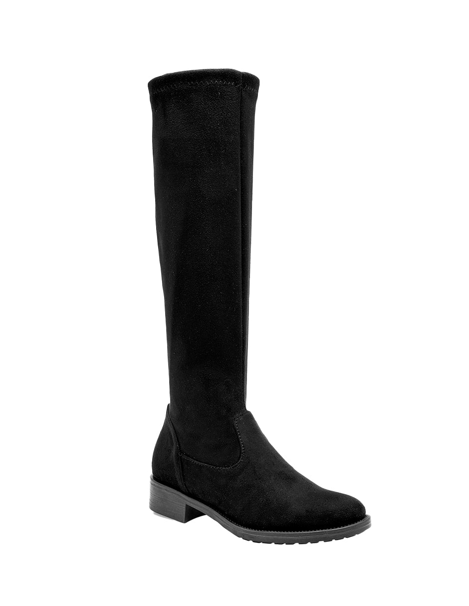 Botas altas Exterior Textil Color Negro Para Mujer De RBCOLLECTION