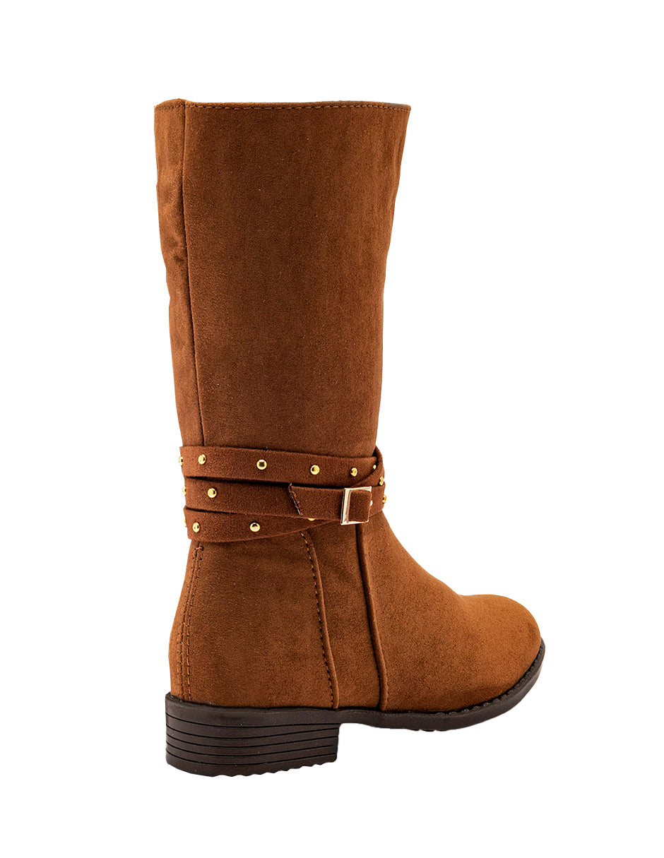 Botas altas Exterior Textil Color Camel Para Mujer De RBCOLLECTION