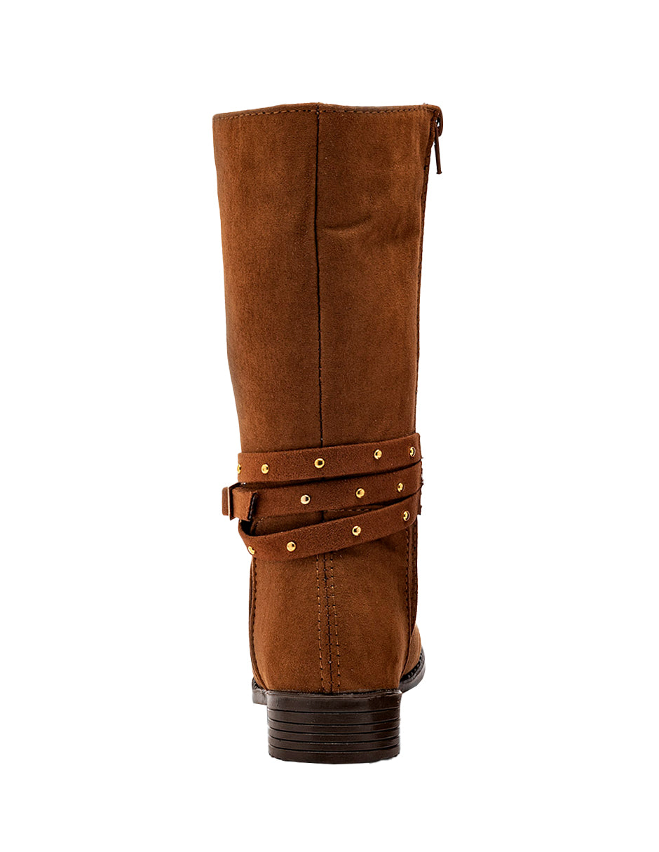 Botas altas Exterior Textil Color Camel Para Mujer De RBCOLLECTION