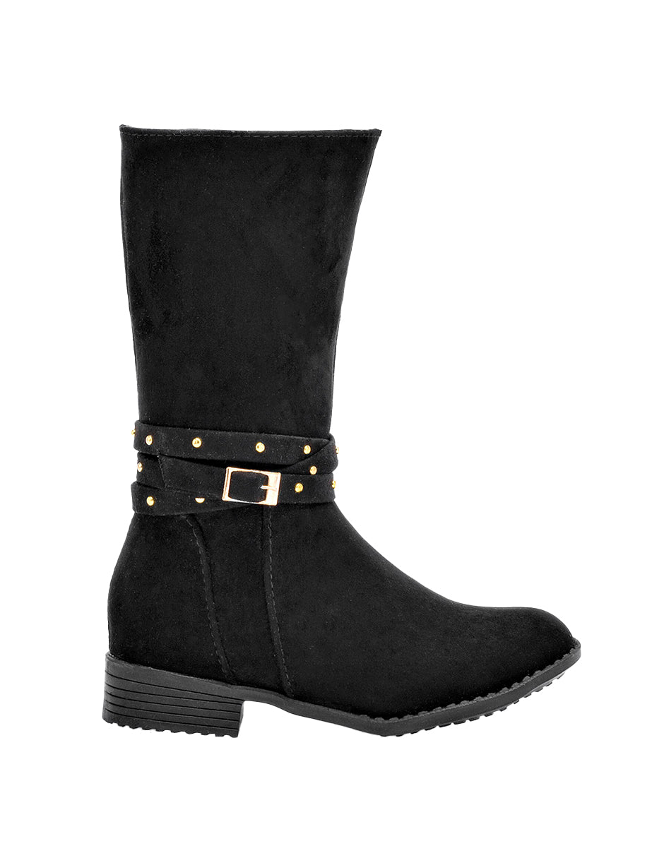 Botas altas Exterior Textil Color Negro Para Mujer De RBCOLLECTION