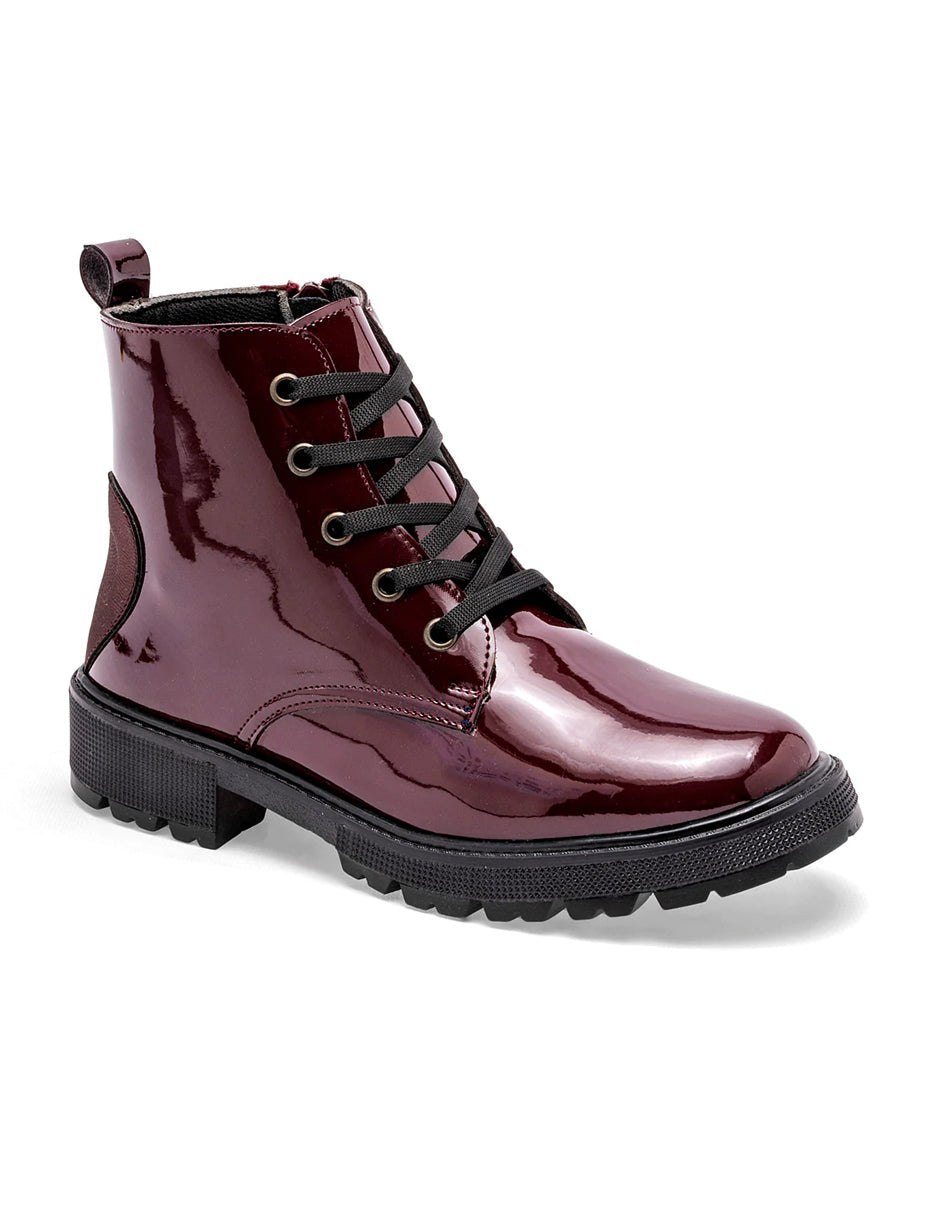 Botas casuales Exterior Textil Color Vino Para Mujer De RBBASICS