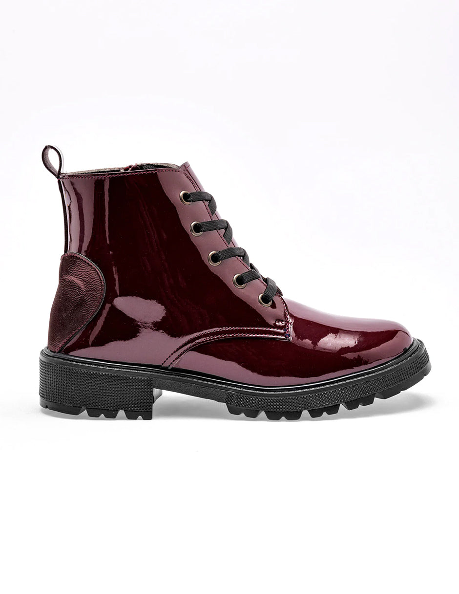 Botas casuales Exterior Textil Color Vino Para Mujer De RBBASICS