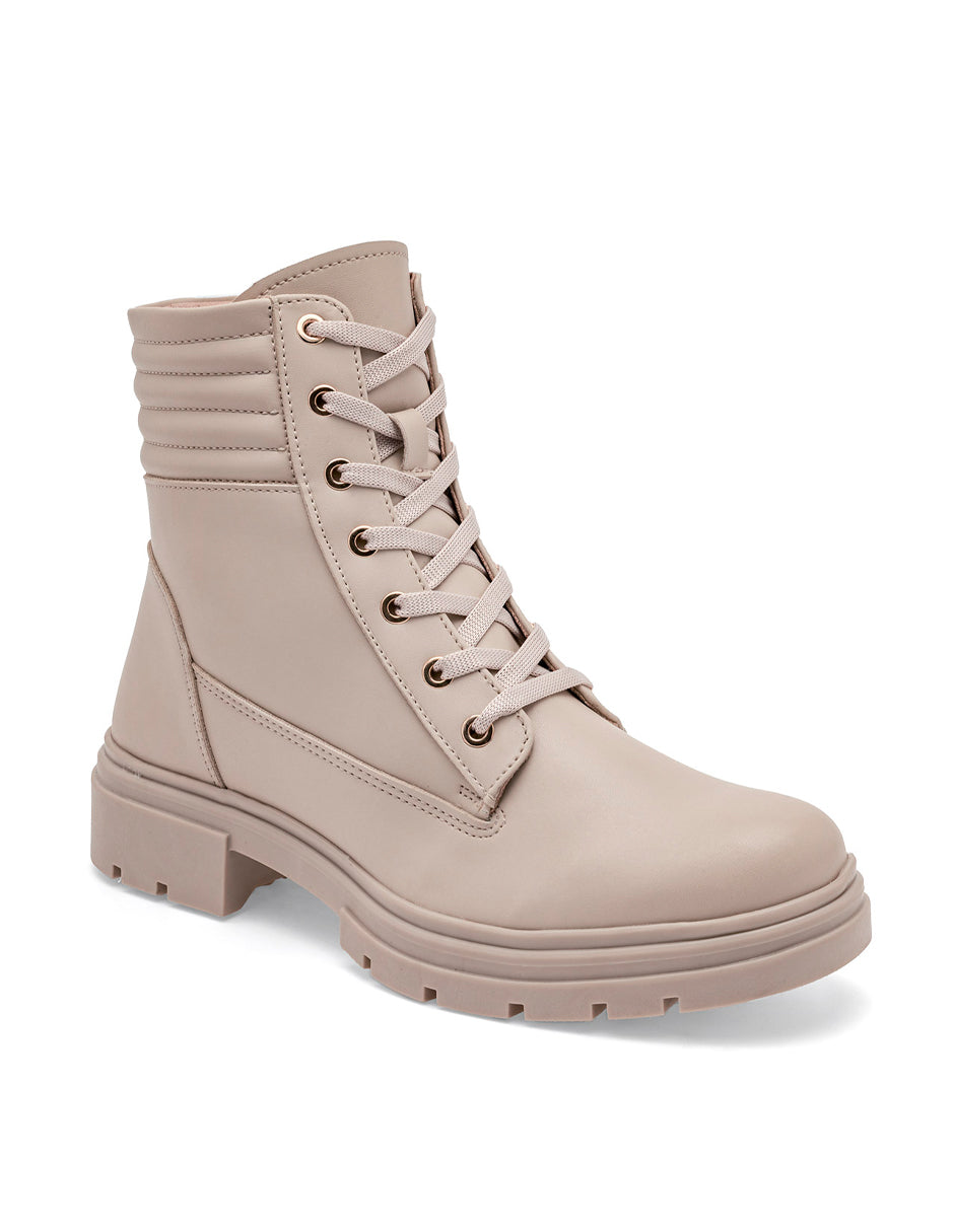 Botas casuales Exterior Textil Color Beige Para Mujer De RBCOLLECTION