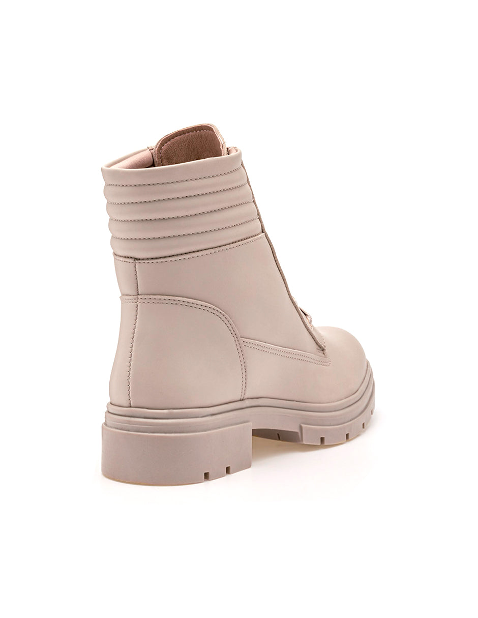 Botas casuales Exterior Textil Color Beige Para Mujer De RBCOLLECTION