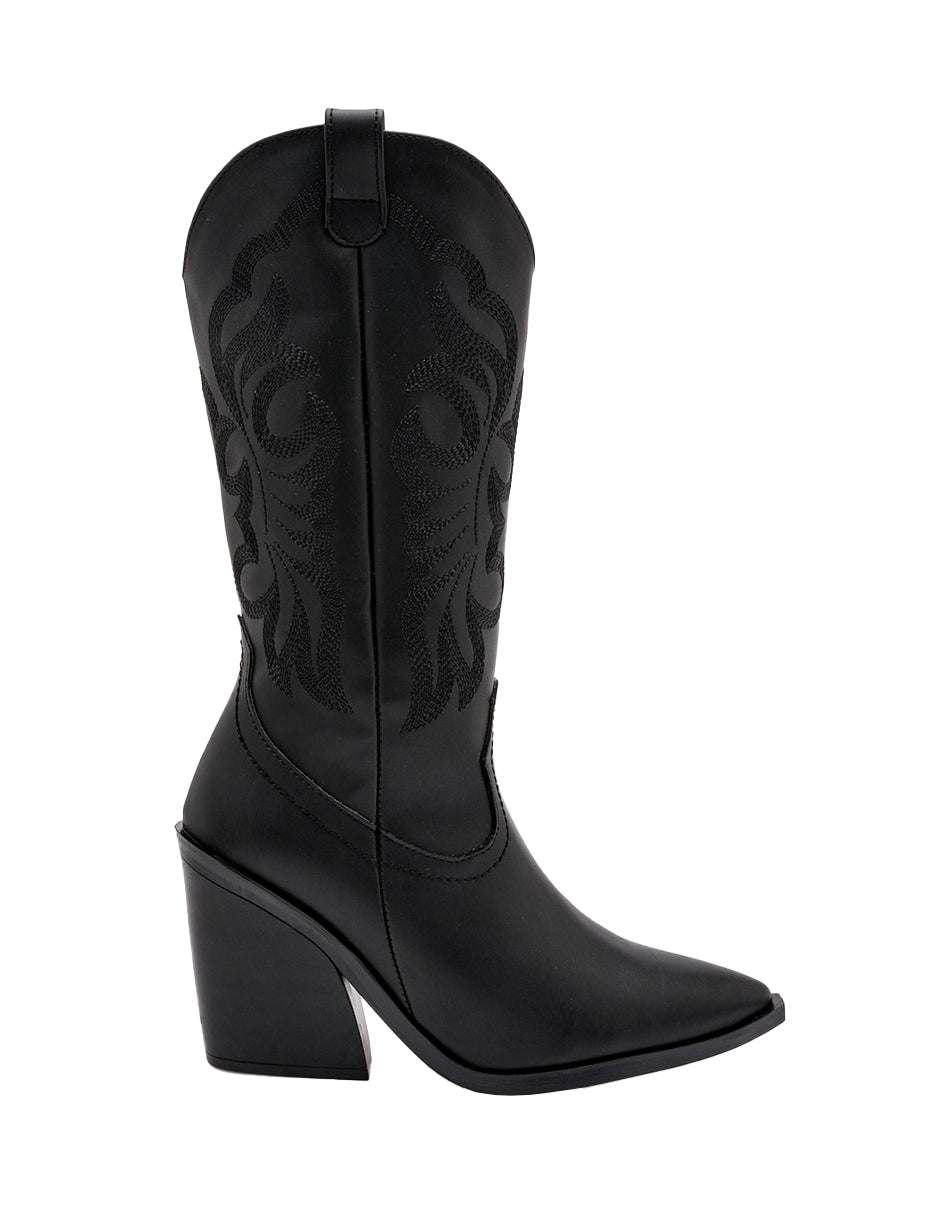 Botas altas Exterior Textil Color Negro Para Mujer De RBCOLLECTION