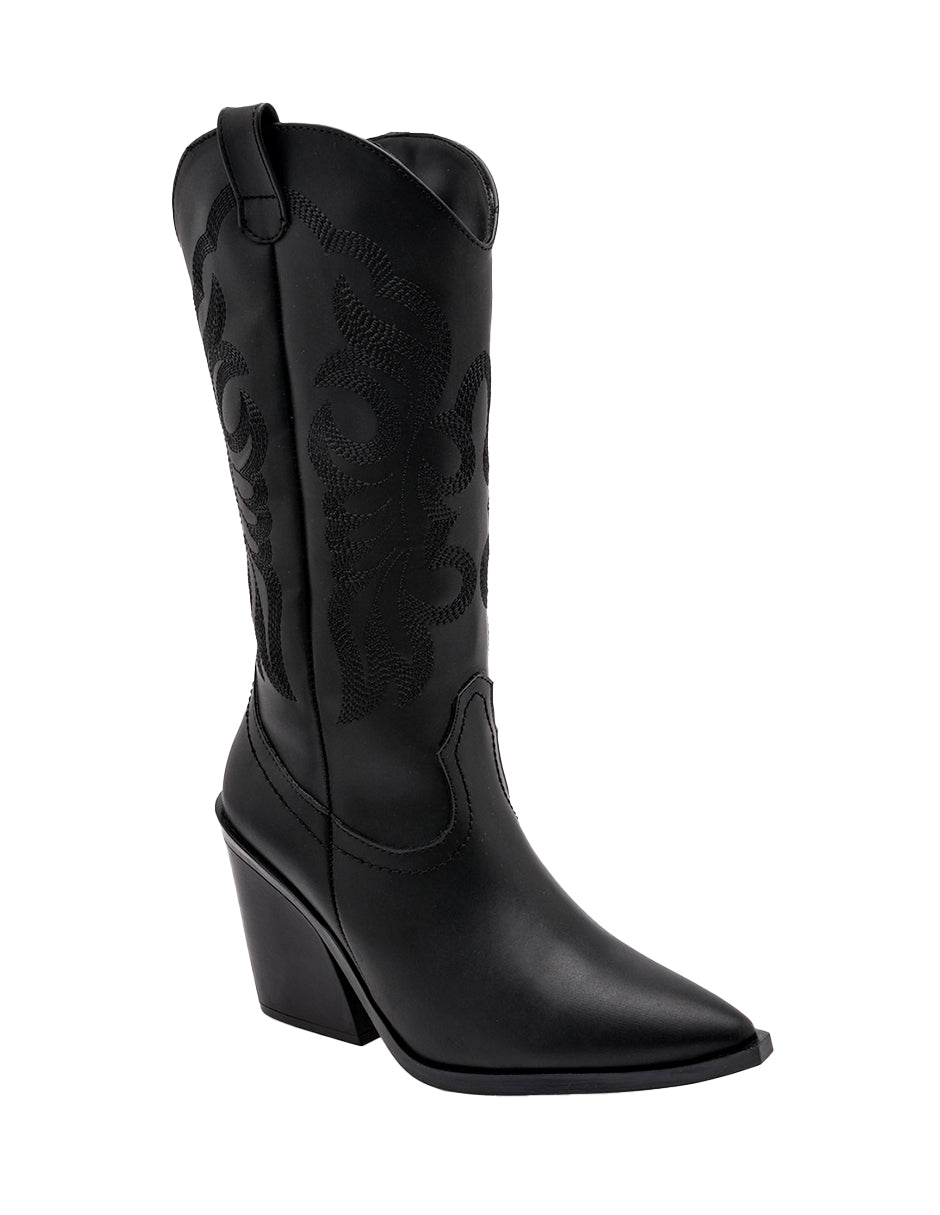 Botas altas Exterior Textil Color Negro Para Mujer De RBCOLLECTION