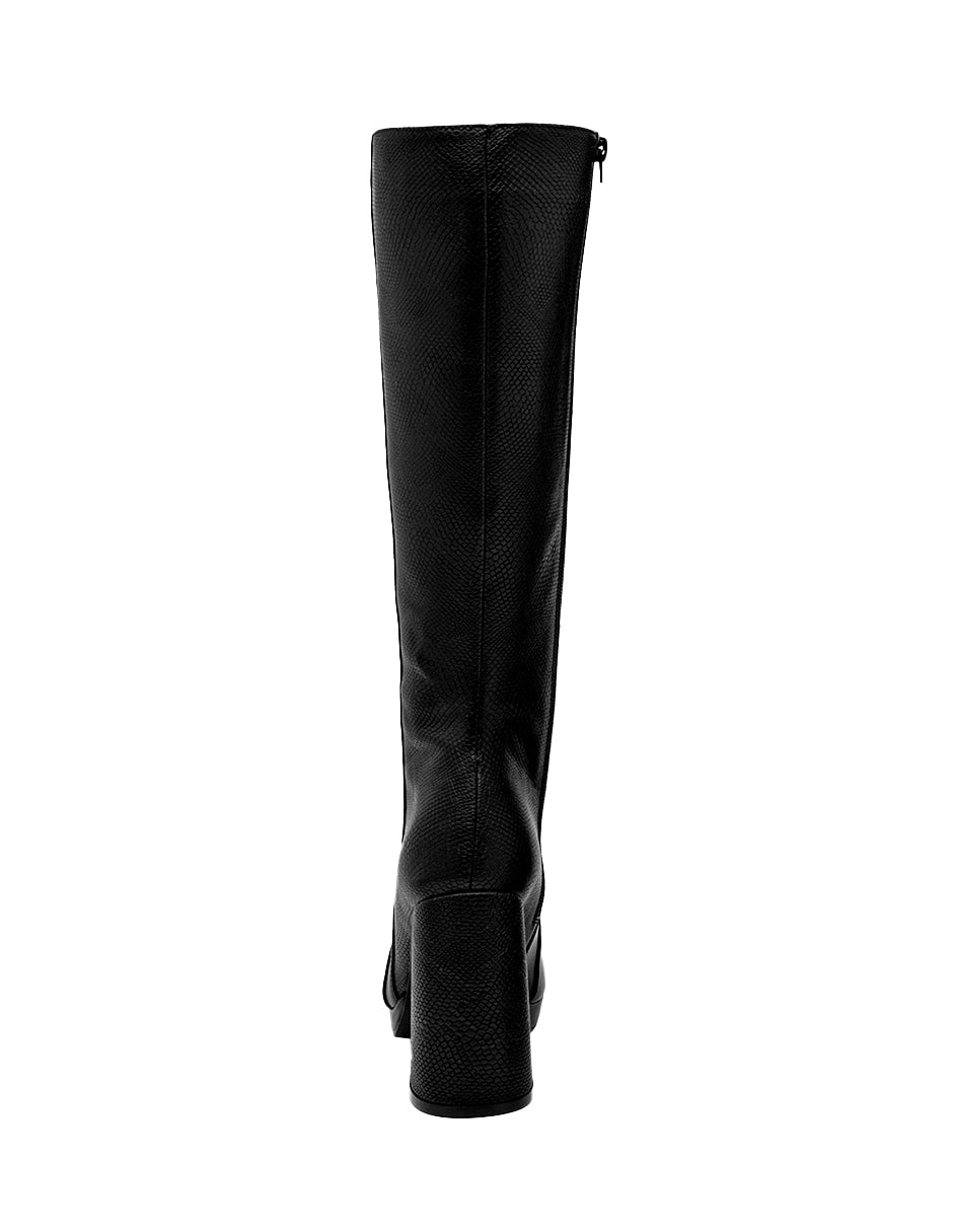 Botas altas Exterior Textil Color Negro Para Mujer De RBCOLLECTION