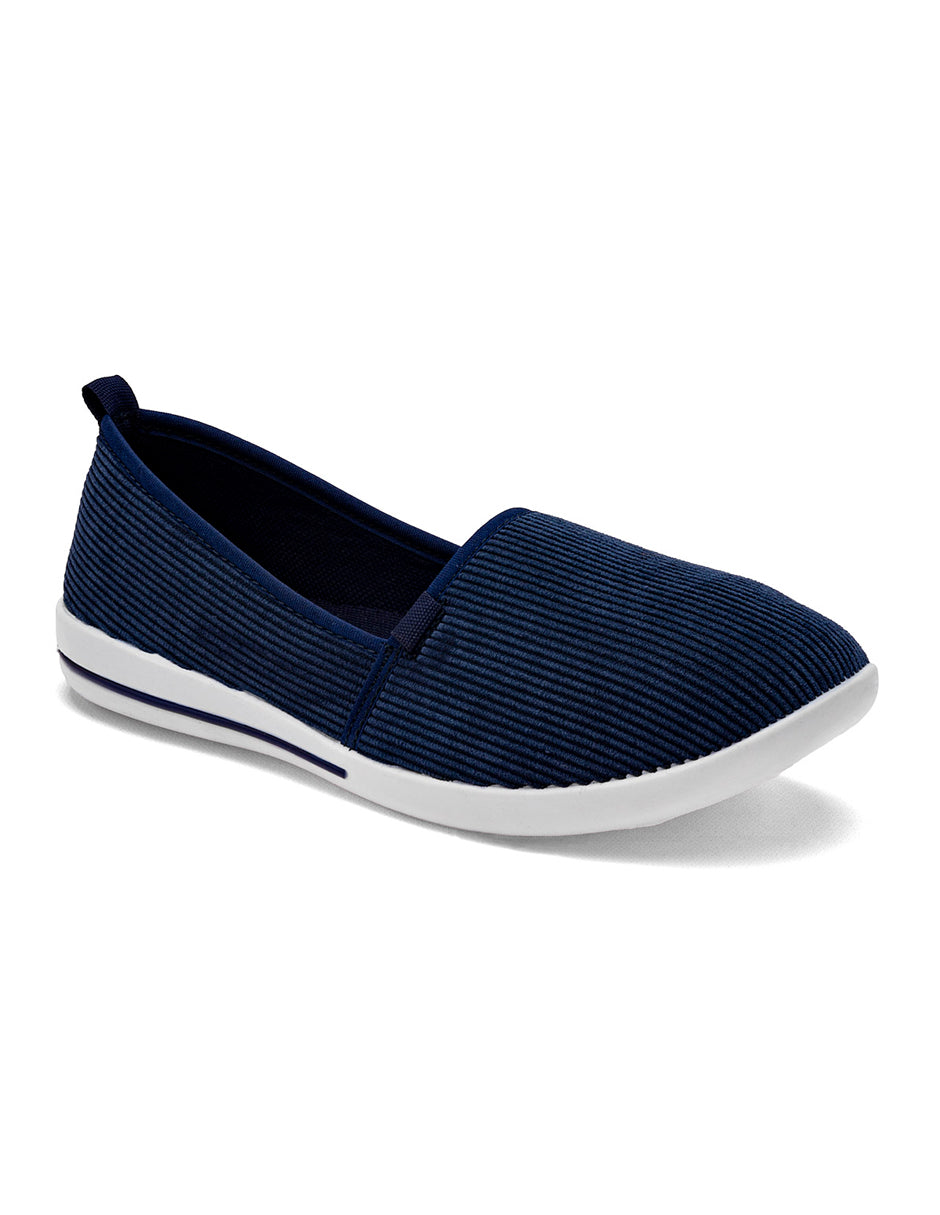 Zapatos de confort Exterior Textil Color Marino Para Mujer De RBBASICS