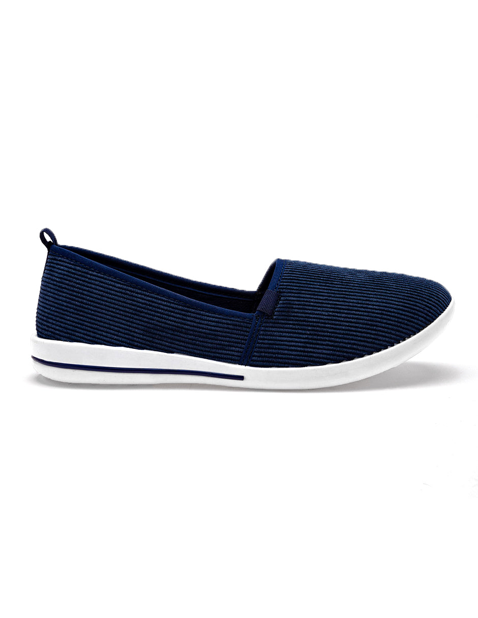 Zapatos de confort Exterior Textil Color Marino Para Mujer De RBBASICS