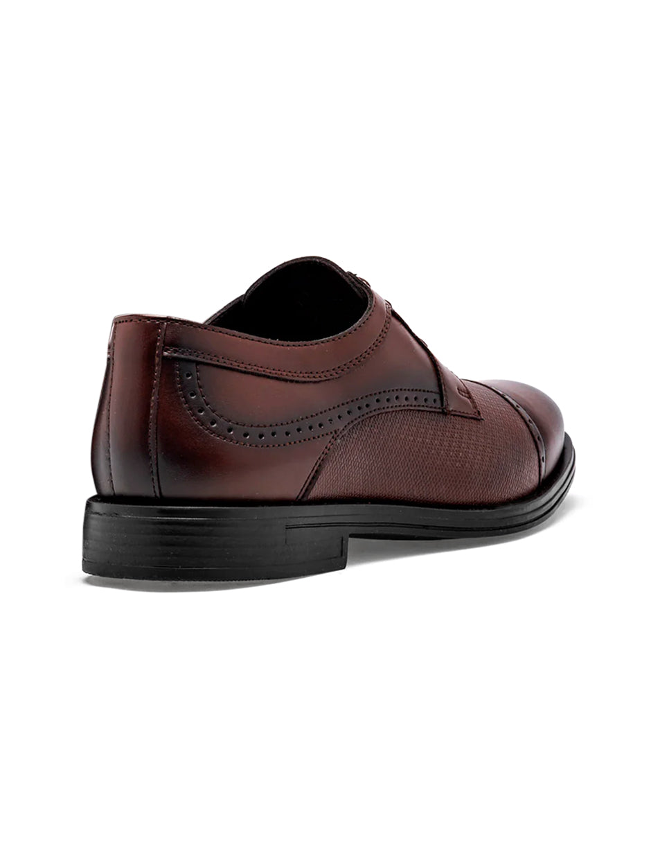 Oxfords Exterior Sintético Color Café Para Hombre De RBCOLLECTION