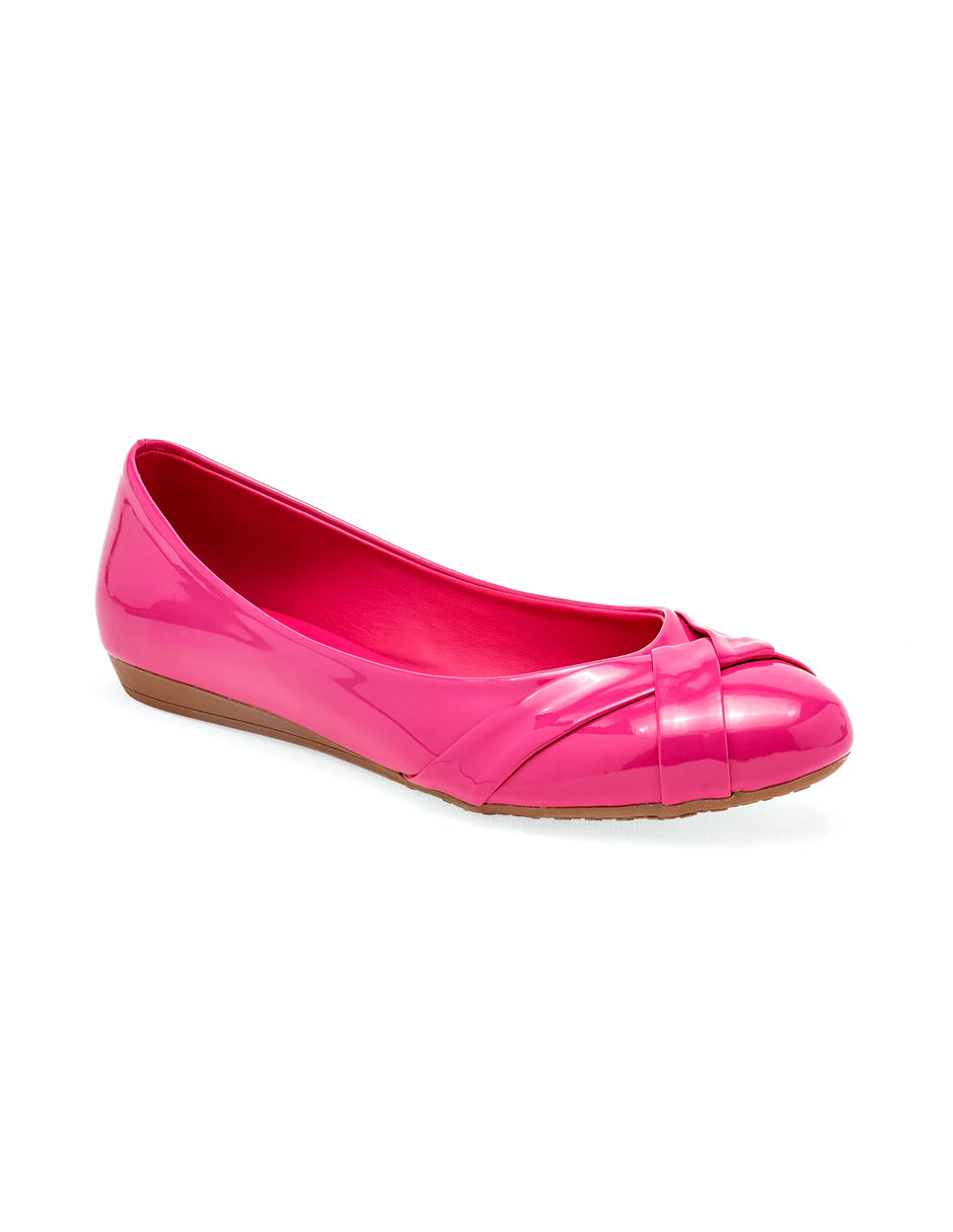 Flats clásicas Exterior Sintético Color Rosa Para Mujer De RBBASICS