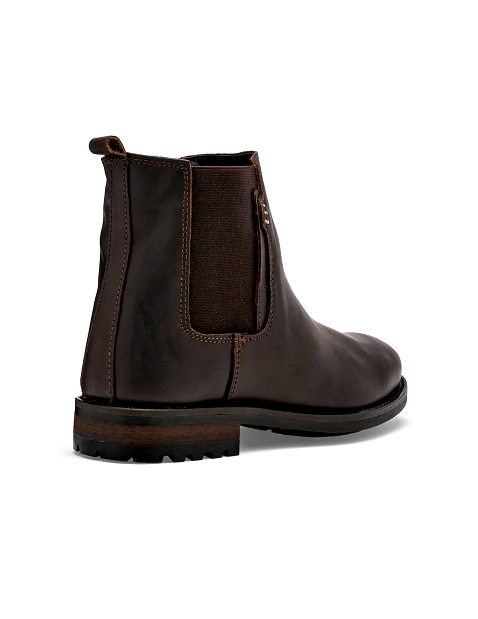 Botas casuales Exterior Piel Color Café Para Hombre De RBCOLLECTION