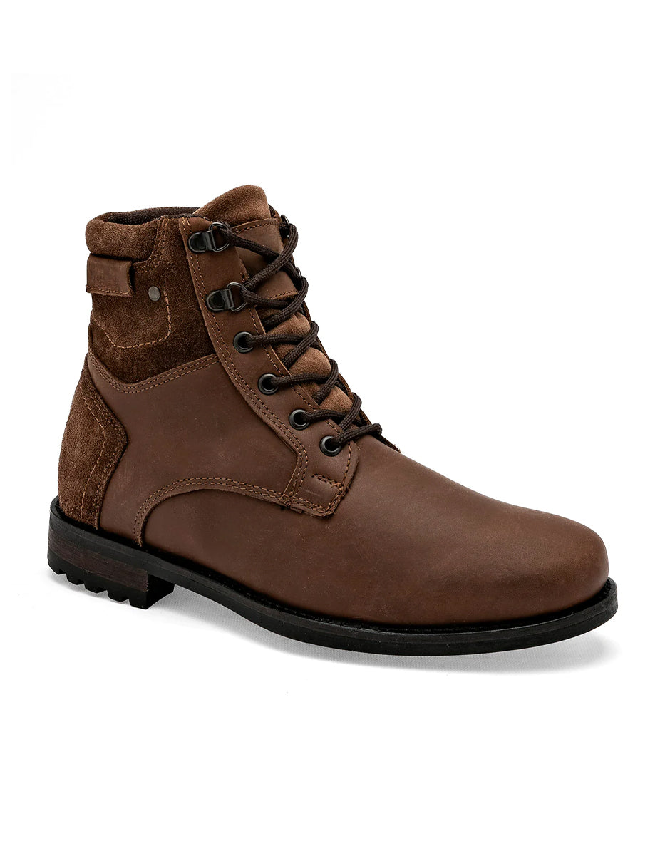 Botas casuales Exterior Piel Color Camel Para Hombre De RBCOLLECTION