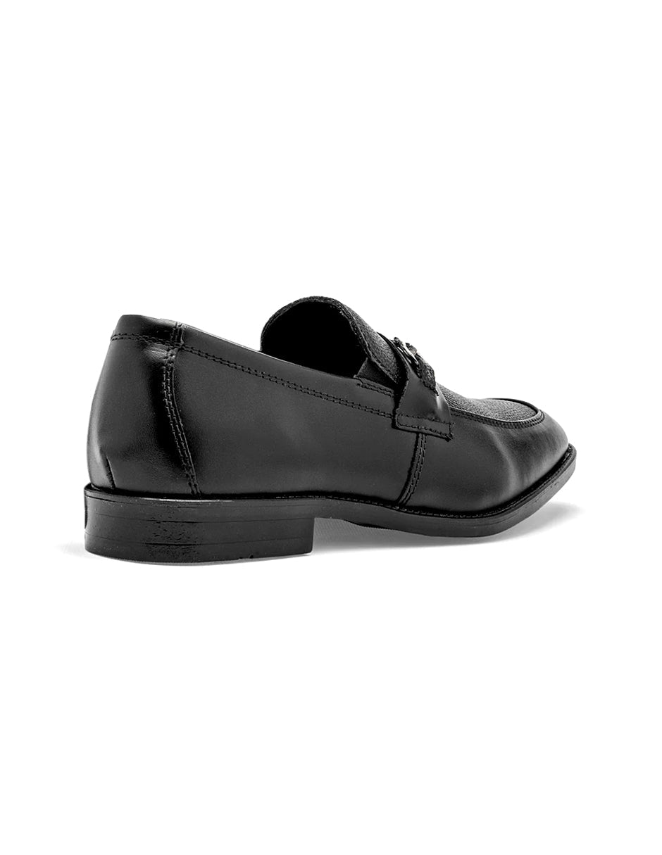 Mocasines Exterior Piel Color Negro Para Hombre De RBCOLLECTION