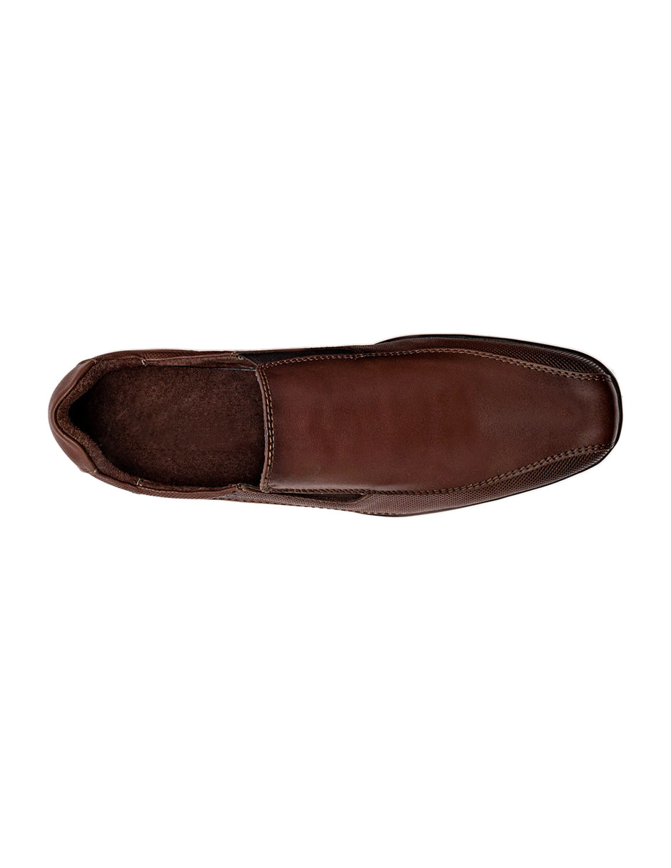 Zapato para diabético Exterior Piel Color Camel Para Hombre De RBCOLLECTION