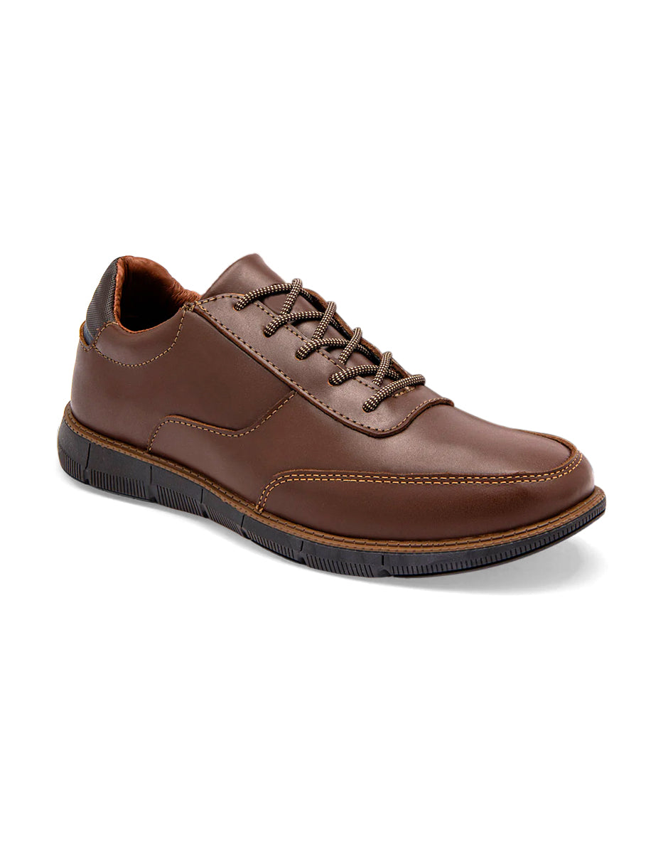 Zapato de confort Exterior Piel Color Camel Para Hombre De RBCOLLECTION