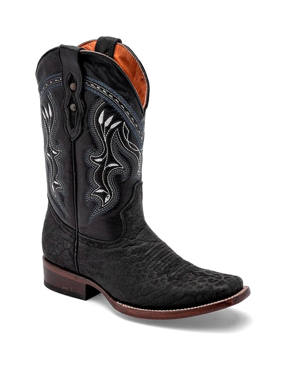 Botas western Exterior Piel Color Negro Para Hombre De RBCOLLECTION