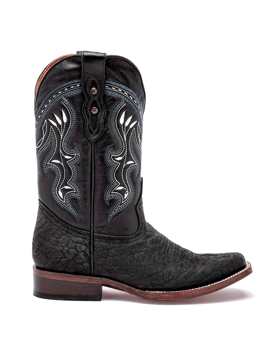 Botas western Exterior Piel Color Negro Para Hombre De RBCOLLECTION