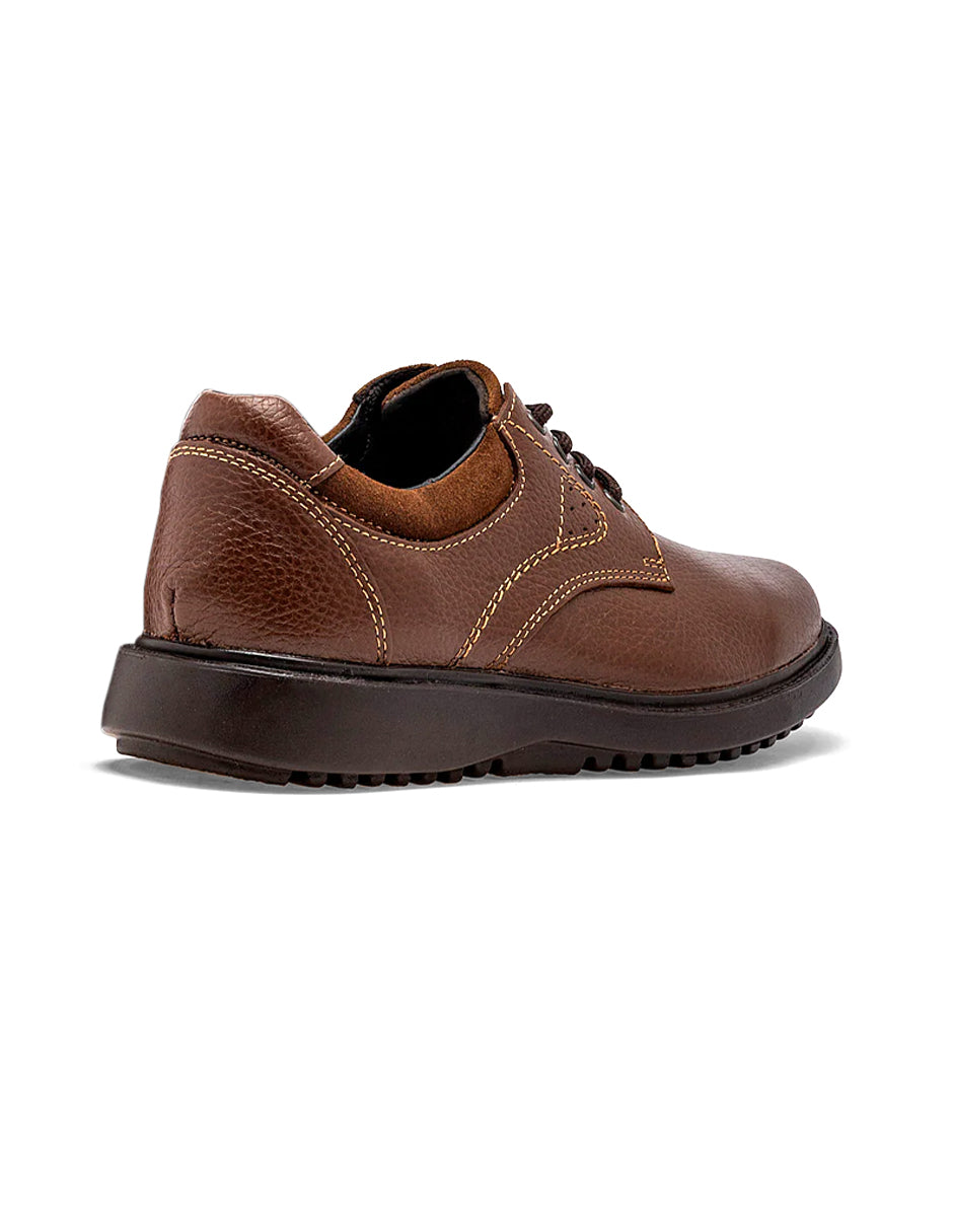 Zapato de confort Exterior Piel Color Camel Para Hombre De RBCOLLECTION