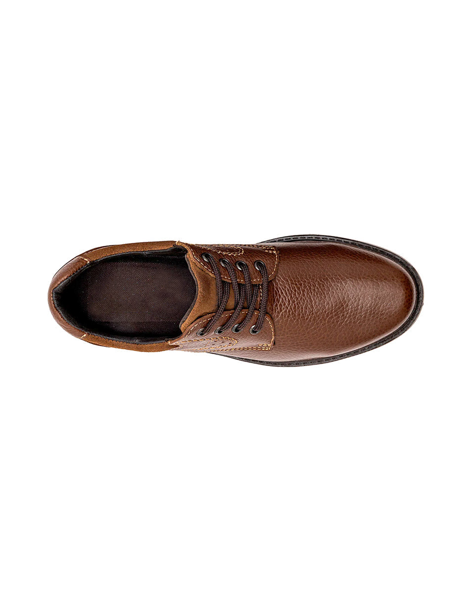 Zapato de confort Exterior Piel Color Camel Para Hombre De RBCOLLECTION