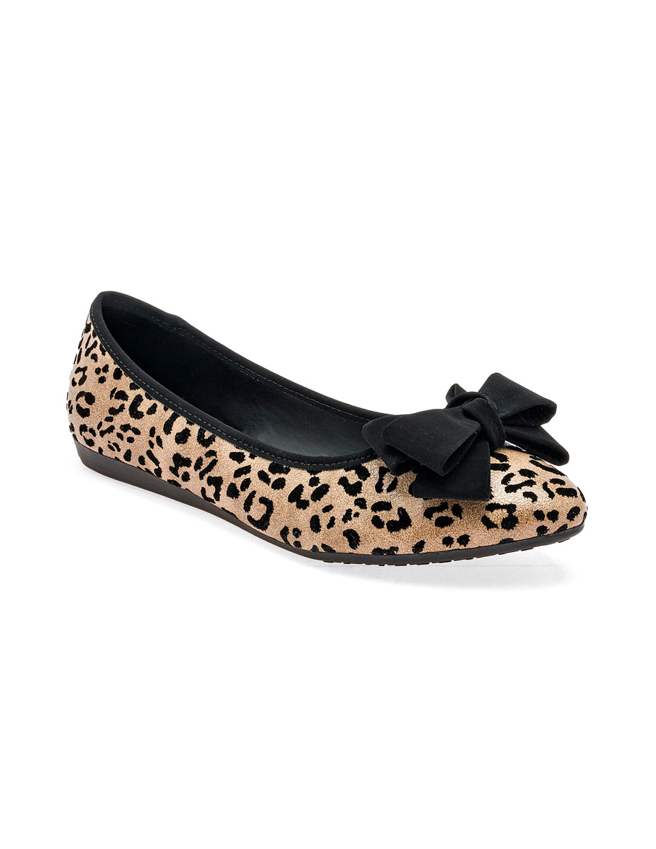 Flats clásicas Exterior Sintético Color Beige Para Mujer De RBCOLLECTION