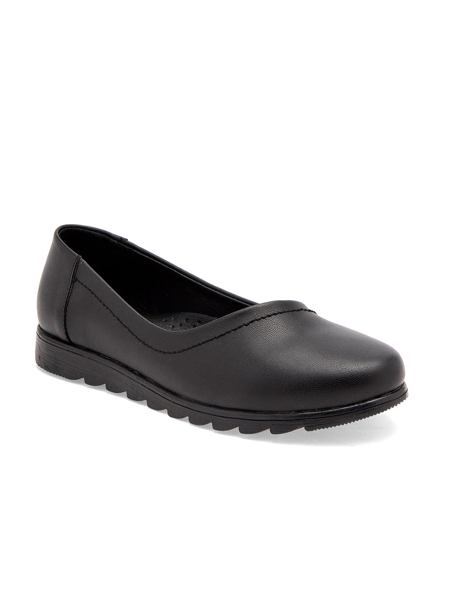 Mocasines Exterior Sintético Color Negro Para Mujer De RBCOLLECTION