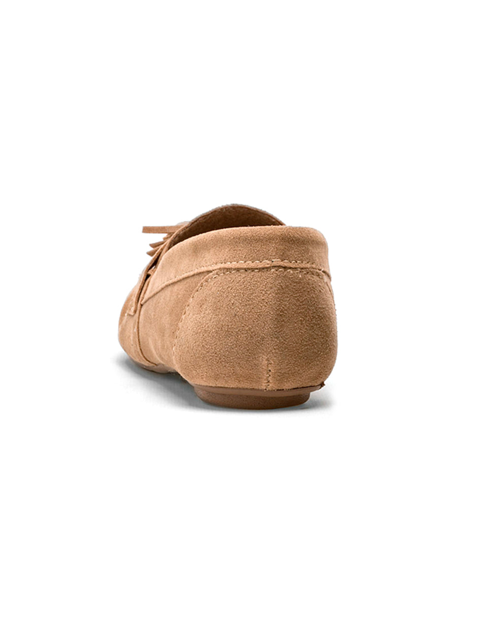 Mocasines Exterior Textil Color Beige Para Mujer De RBBASICS