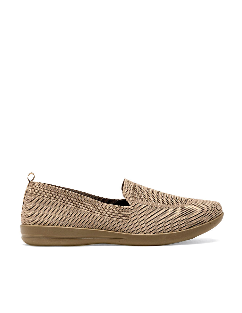 Zapatos de confort Exterior Textil Color Beige Para Mujer De RBBASICS