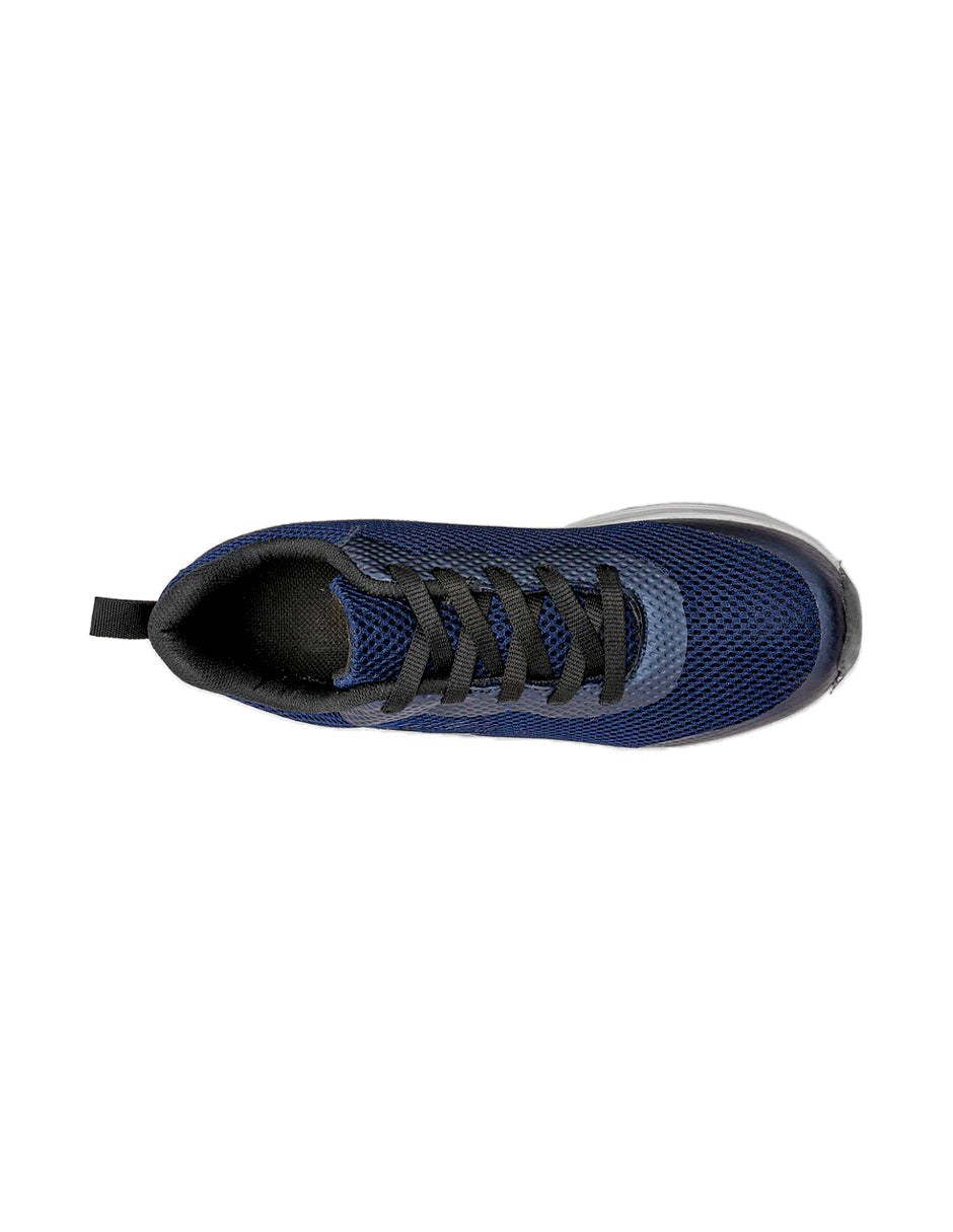 Tenis tipo deportivo Exterior Textil Color Marino Para Mujer De RBBASICS