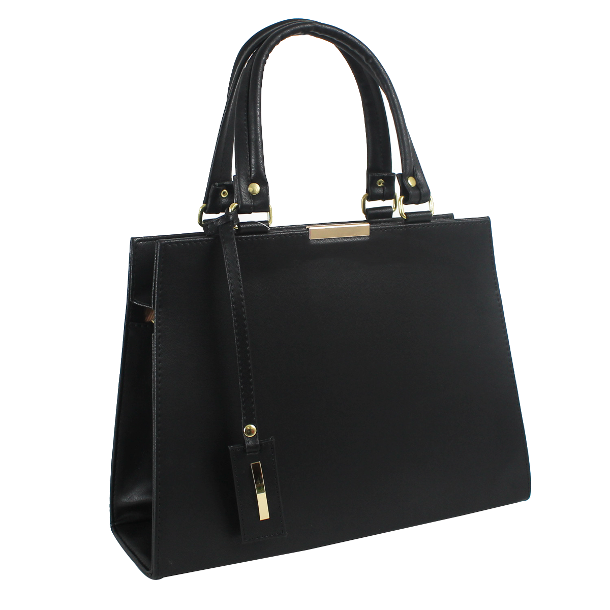 Bolsa de Mano Tipo Ejecutivo Para Mujer Color Negro