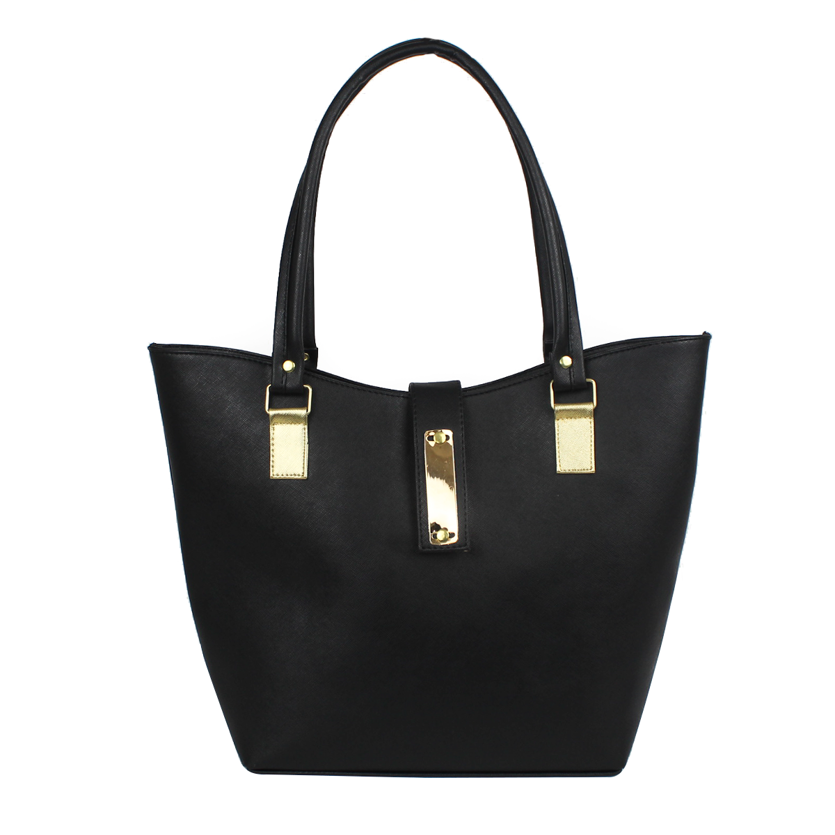 Bolsa Tote Amplia Para Mujer con Doble Asa Color Negro