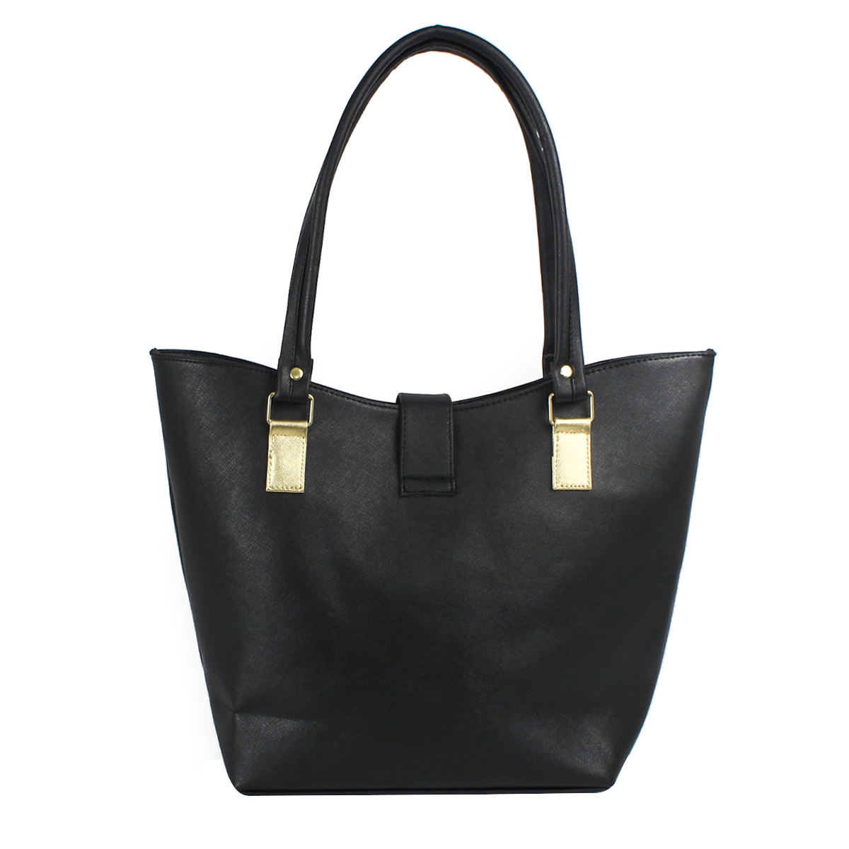 Bolsa Tote Amplia Para Mujer con Doble Asa Color Negro