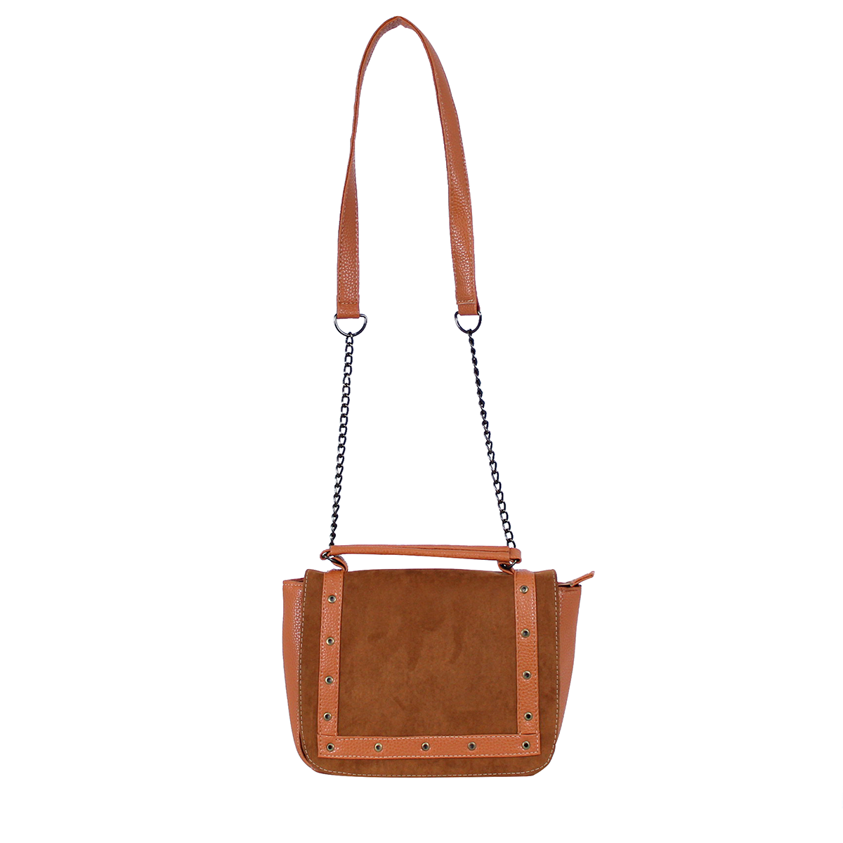 Bolsa Crossbody Para Mujer Con Asa Cruzada Color Café