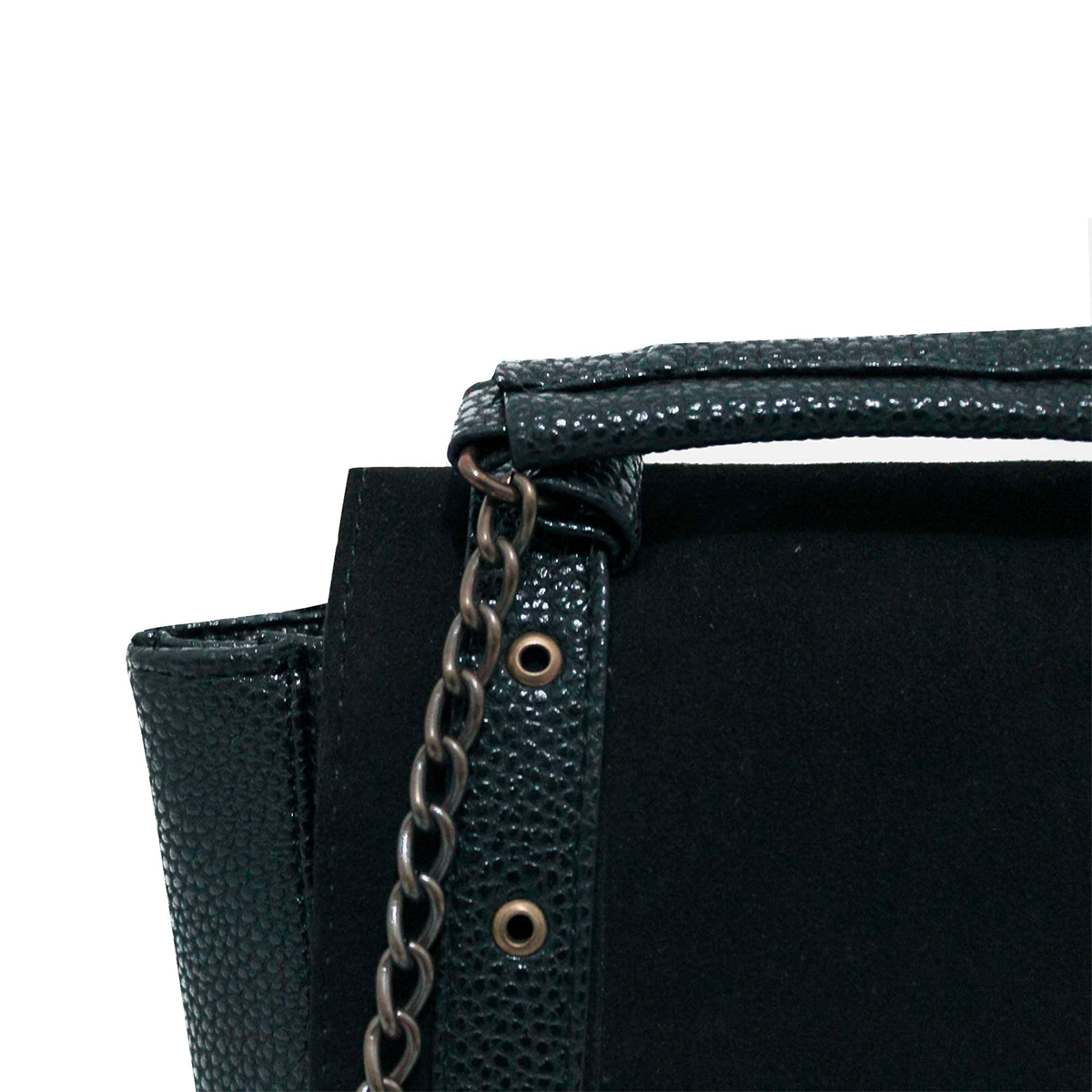 Bolsa Crossbody Para Mujer Con Asa Cruzada Color Negro