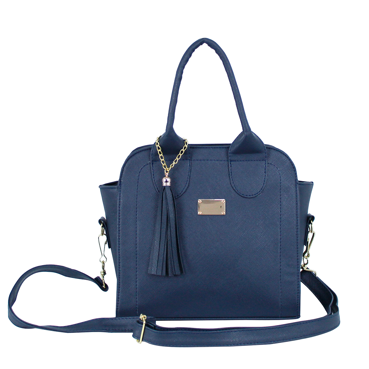 Bolsa casual Doble Asa Para Mujer Color Marino