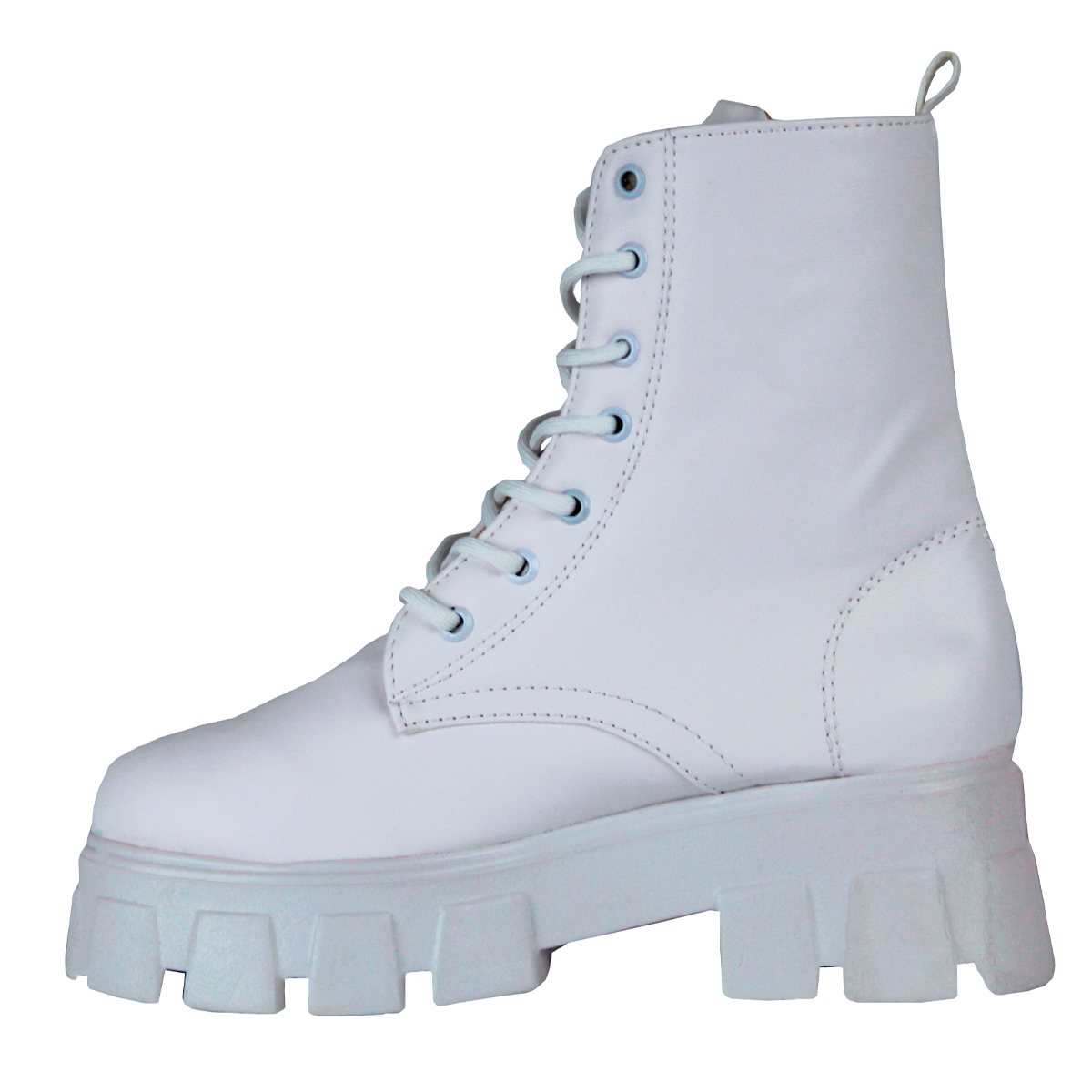 Bota casual Exterior Piel sintética Color Blanco Para Mujer De RBCOLLECTION