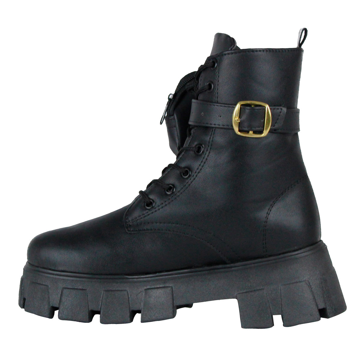 Bota casual Exterior Piel sintética Color Negro Para Mujer De RBCOLLECTION