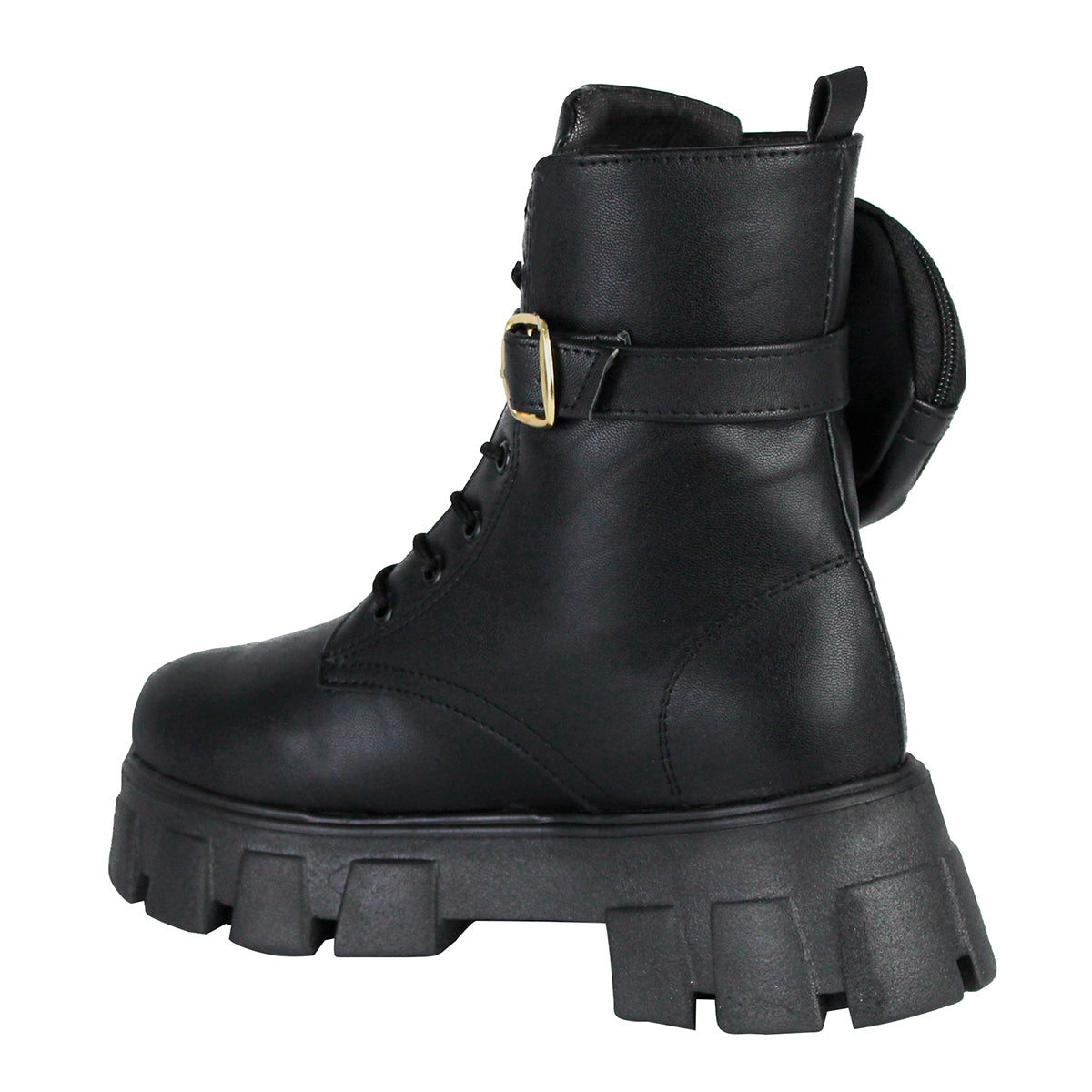 Bota casual Exterior Piel sintética Color Negro Para Mujer De RBCOLLECTION