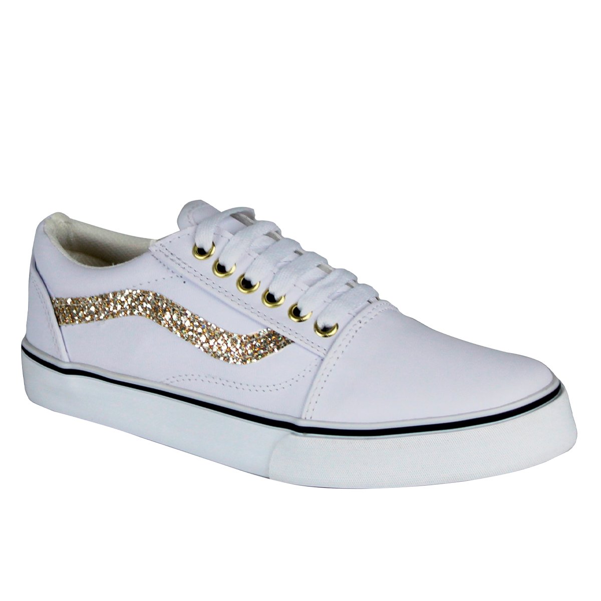 Con cordones Exterior Piel sintética Color Blanco Para Mujer De RBCOLLECTION