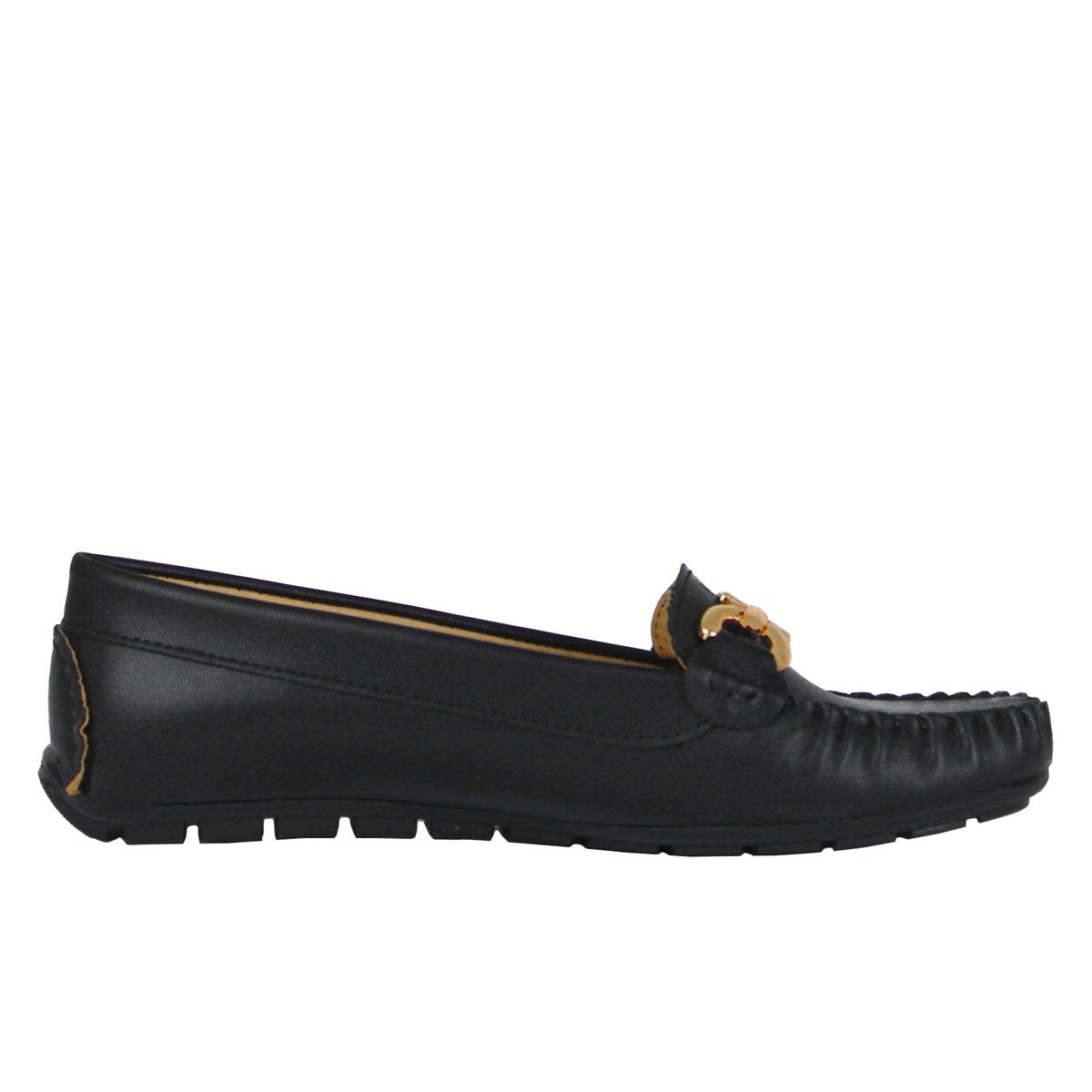 Mocasines Exterior Piel sintética Color Negro Para Mujer De RBCOLLECTION