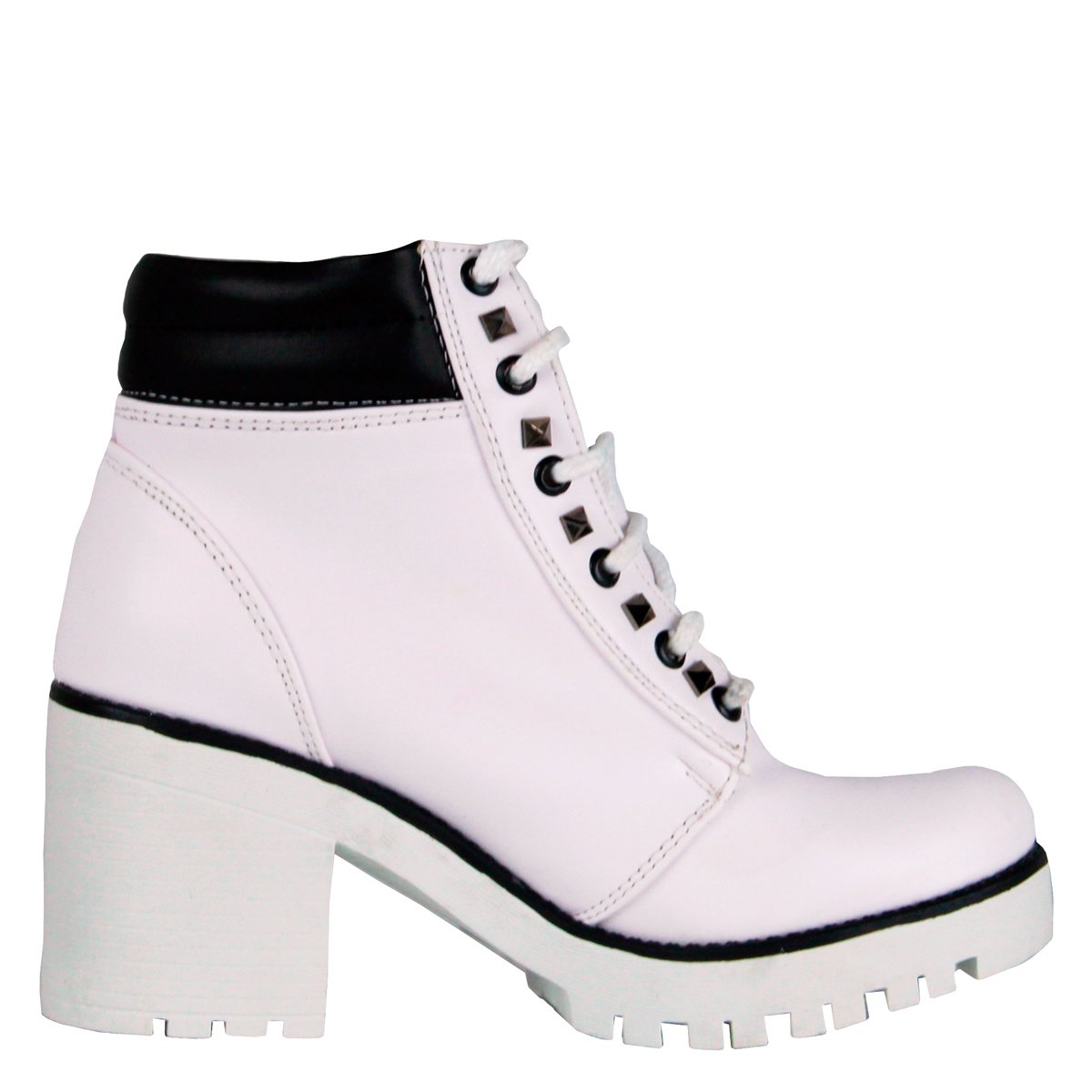 Bota casual Exterior Piel sintética Color Blanco Para Mujer De RBCOLLECTION