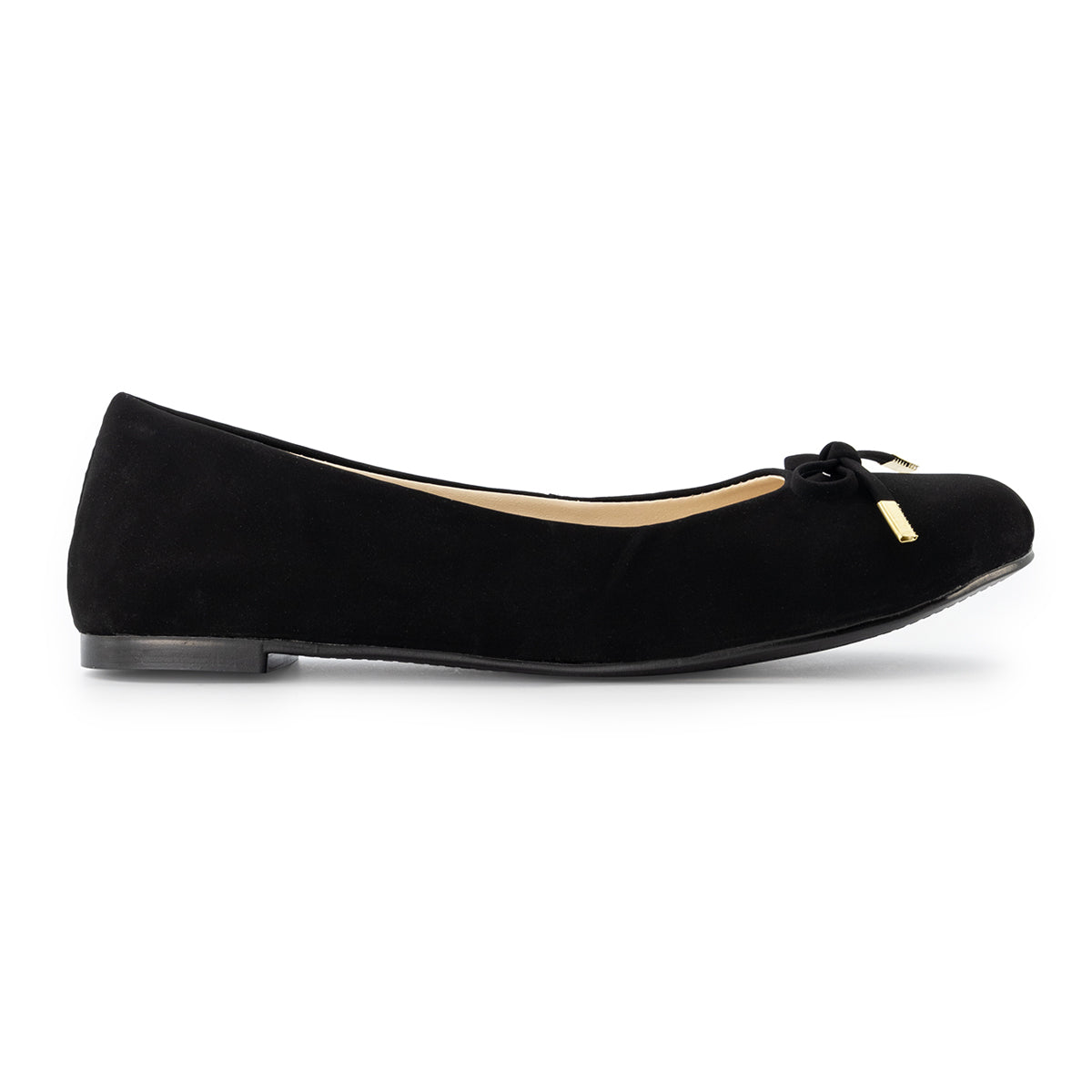 Flats clásicas Exterior Gamuza sintética Color Negro Para Mujer De RBCOLLECTION