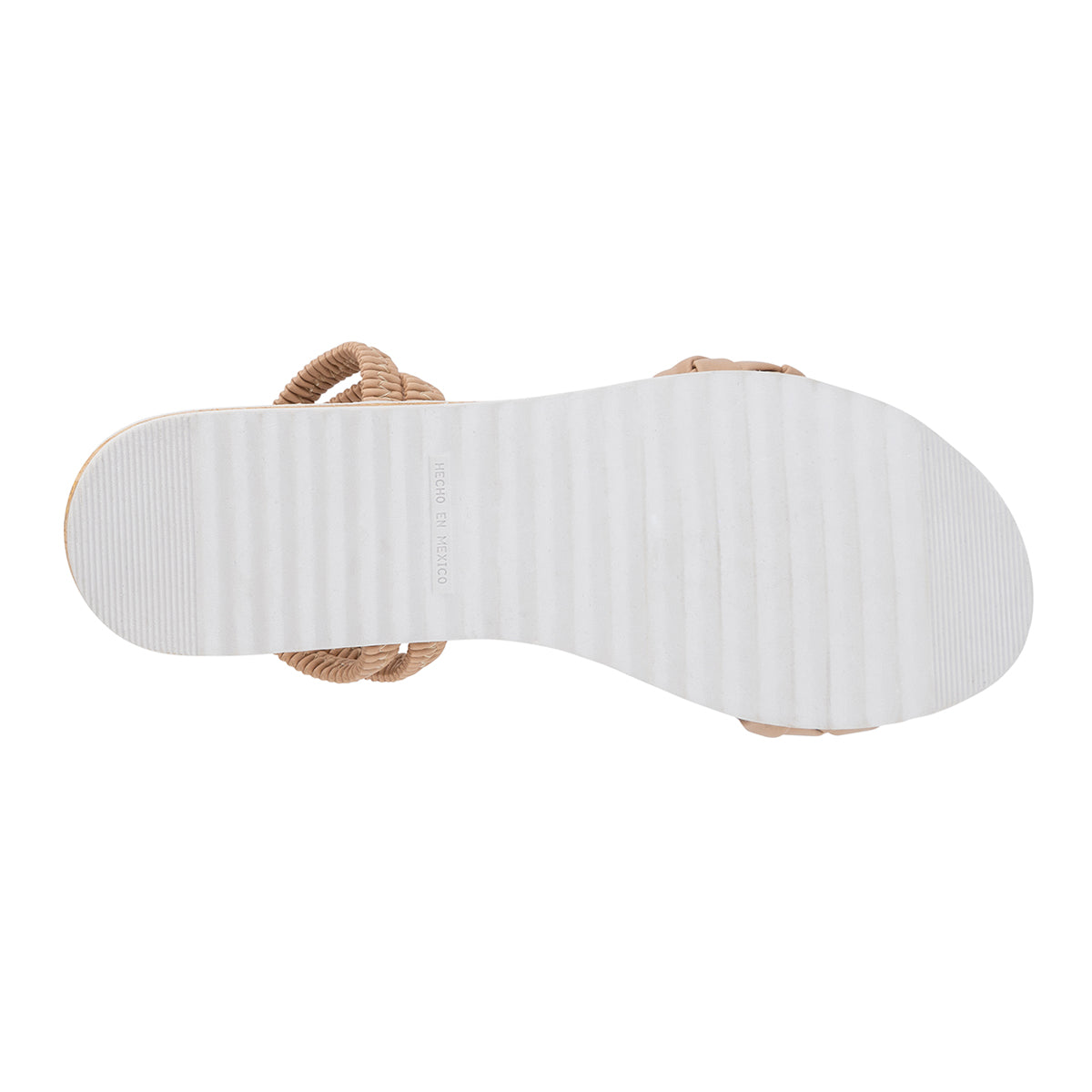 Sandalias de piso Exterior Piel sintética Color Beige  Para Mujer De RBCOLLECTION