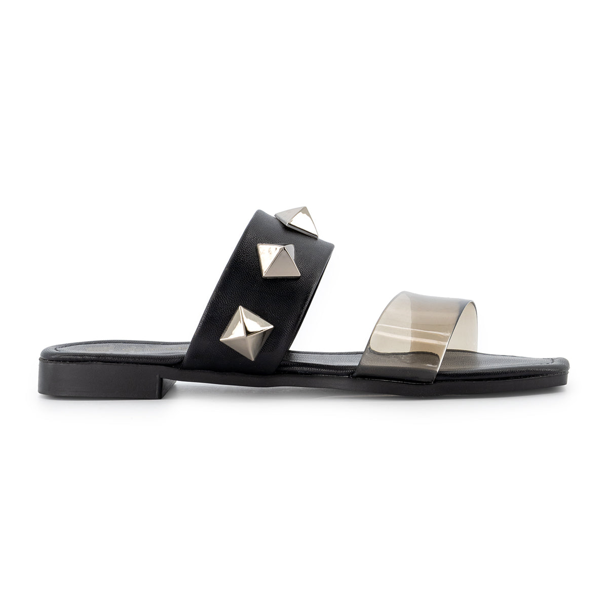 Sandalias de piso Exterior Sintético Color Negro Para Mujer De RBCOLLECTION