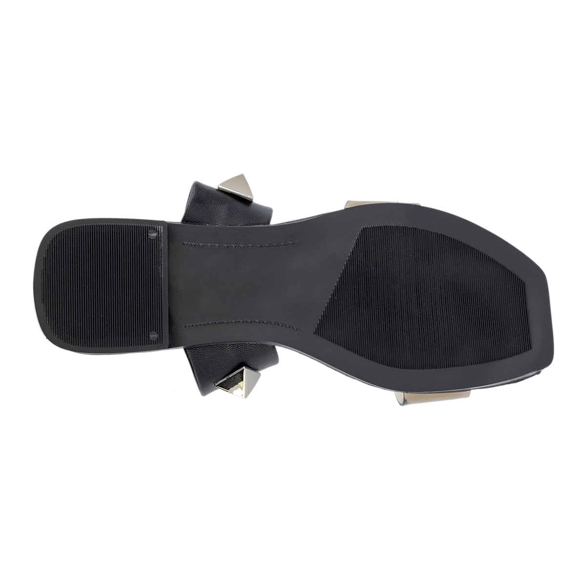 Sandalias de piso Exterior Sintético Color Negro Para Mujer De RBCOLLECTION