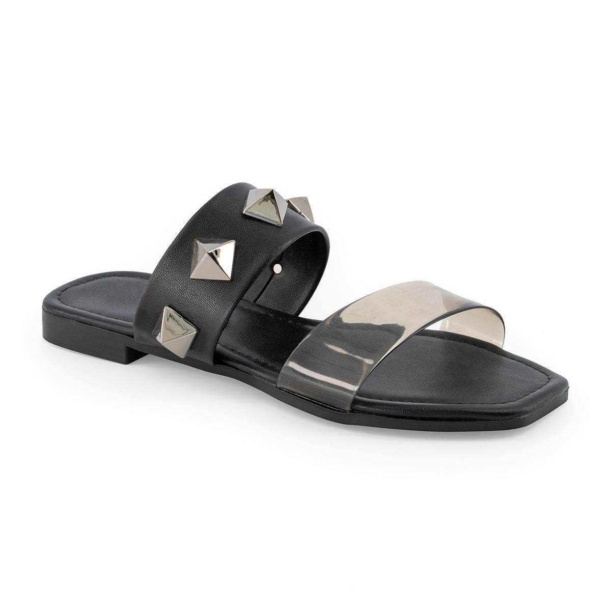 Sandalias de piso Exterior Sintético Color Negro Para Mujer De RBCOLLECTION