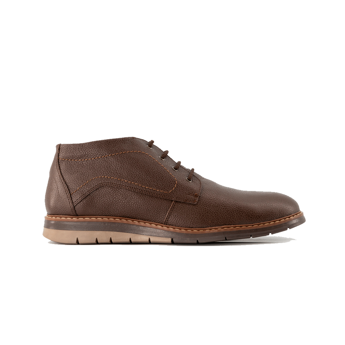 Zapato Oxfords Exterior Piel Color Café Para Hombre De RBCOLLECTION