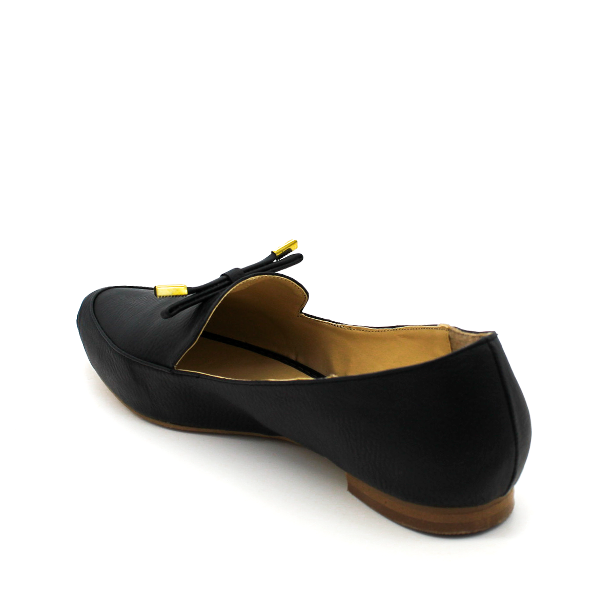 Flats puntales Exterior Piel sintética Color Negro Para Mujer De RBCOLLECTION