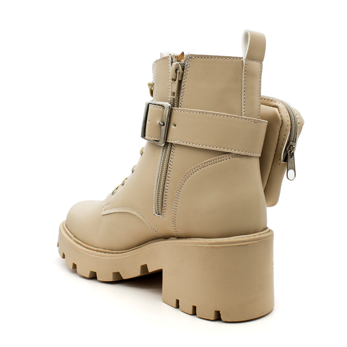 Botas casuales Exterior Piel sintética Color Beige  Para Mujer De RBCOLLECTION